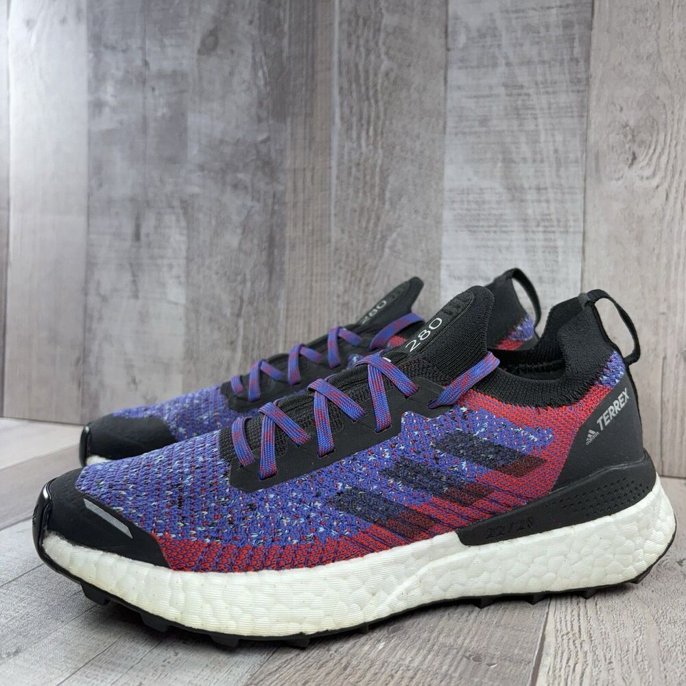 Adidas Terrex 2 Ultra Primeblue Women's 6 Trail Running Shoes Sneakers Scarlet